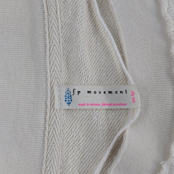 FP Movement Women’s Tie Dye Crewneck Sweatshirt Purple Beige Orange XS 6510 - Picture 6 of 9